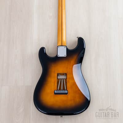 1987 Fender Stratocaster ‘57 Vintage Reissue ST57-55 Sunburst 100% Original w/ Case, Japan MIJ Fujigen image 3