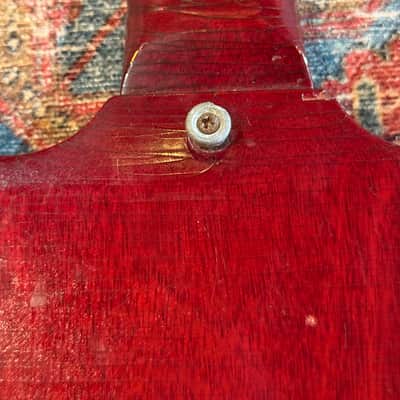 Early 1965 Gibson SG Junior - Cherry - Wide Nut image 13