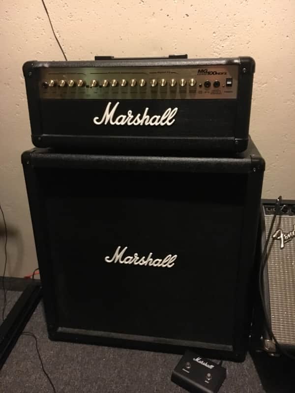 Marshall MG100HDFX Halfstack w/Footswitch image 1