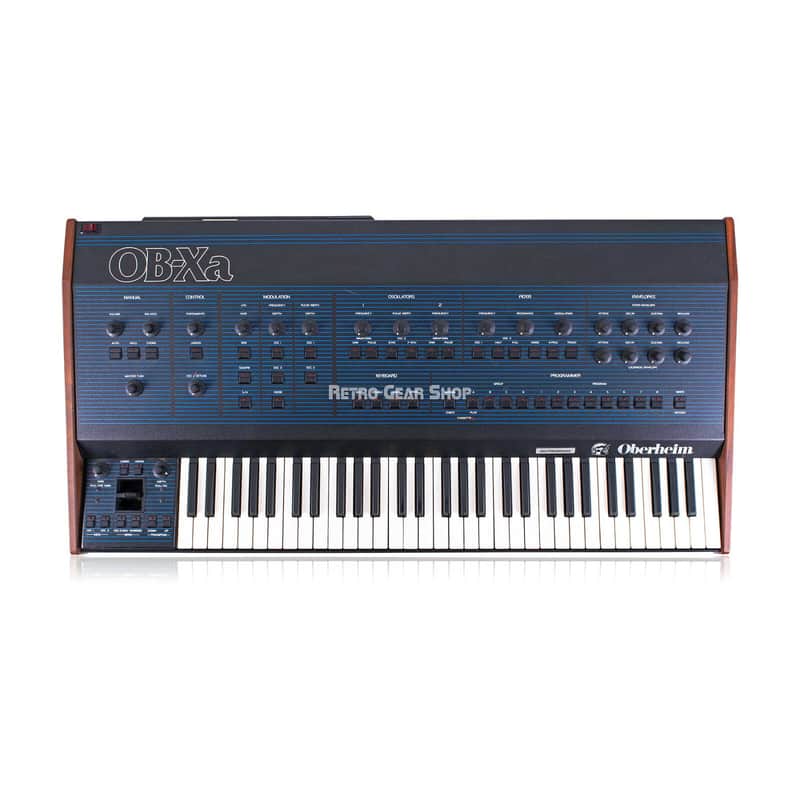 Oberheim OB-Xa Synthesizer Polyphonic Analog Synth OBXa Vintage Rare 6-voice as-is image 1