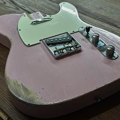 Freakaster Telecaster Custom Relic Body Lake Placid Blue Over