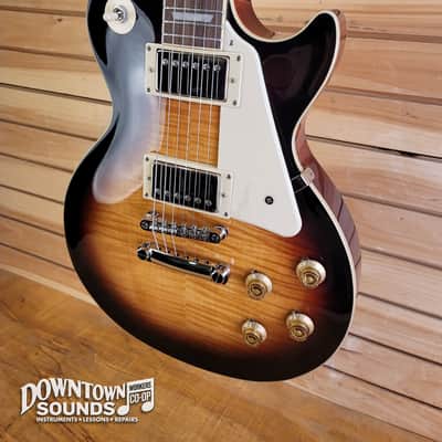 Epiphone Les Paul Standard 50s Figured Top with Epiphone Premium Gig Bag - Bourbon Burst image 3
