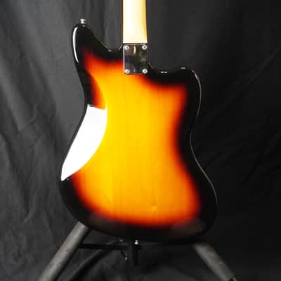 Fender MIJ FSR Traditional '60s Jaguar Left-Handed - 3-Color Sunburst (Rare 75th Anniversary Edition) image 4