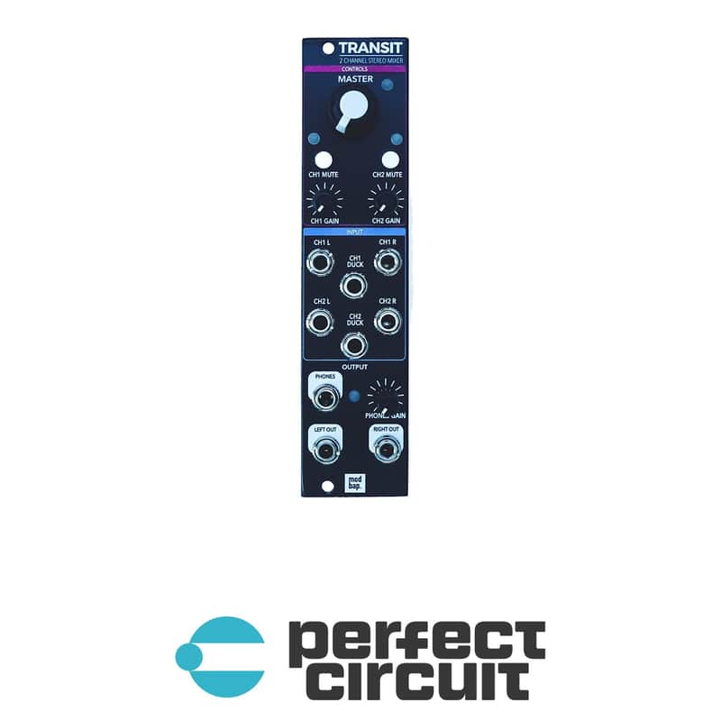 Modbap Modular Transit 2-Channel Stereo Mixer image 1