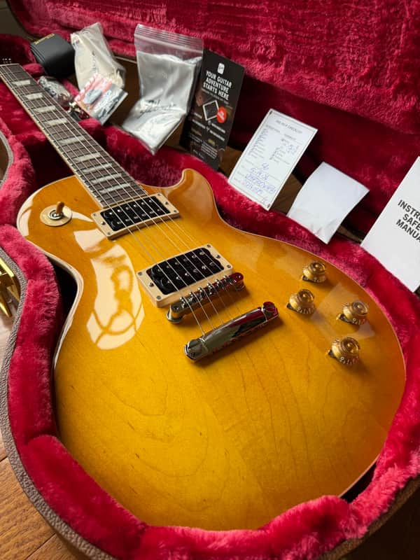 2026 Gibson Les Paul Standard Slash Signature “Jessica” - Honey Burst image 1