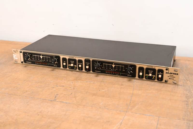Drawmer MX50 Dual-Channel De-Esser (Full & Split-Band) CG01XP4 image 1