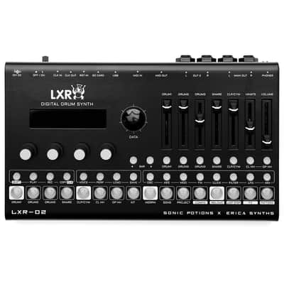 Erica Synths/Sonic Potions LXR-02 Digital Drum Synthesizer with Sequencer image 1