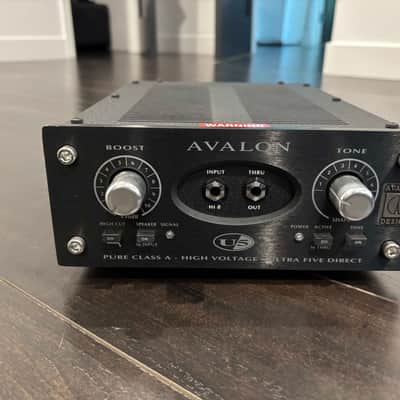 Avalon U5 Anniversary Edition Direct Box / Instrument Preamp 2010s - Black image 7