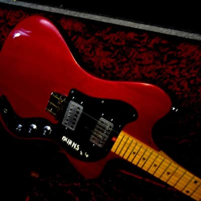 Burns LJ24 1977 Cherry Transparent.  PROTOTYPE. Extremely Rare & Collectible.  Only 25.  Handmade. image 20