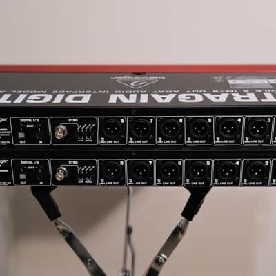 Behringer Ultragain Digital ADA8200 8-Channel Mic Preamp with AD/DA Converter 2025 2pcs image 6