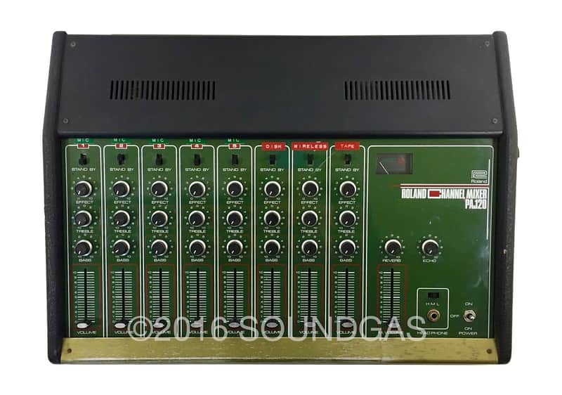 Roland PA.120 Spring Reverb Mixer | Reverb