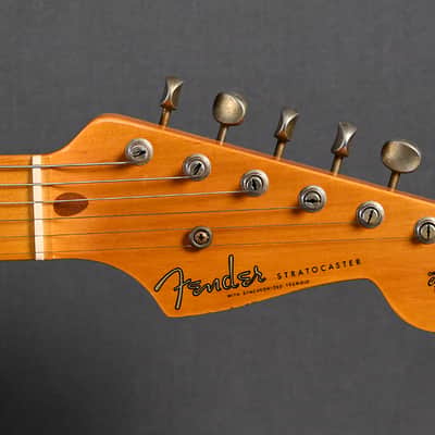 Fender Custom Shop Stratocaster 1955 Journeyman Relic HSS Lime Green 2024 - Lime Green image 13