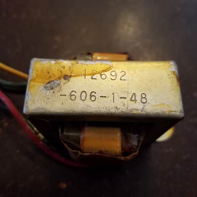 Woodward Schumacher 12692 Voice of Music Vintage EL84 Output Transformer OT Tested 460:1 170:1 1320:1 Tube Amp Audio 1961 image 1