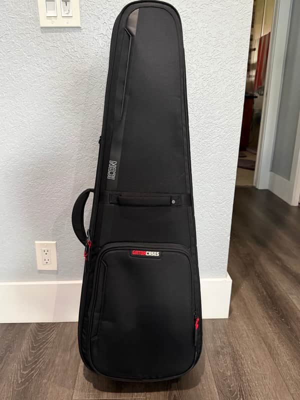Gator Icon Les Paul Electric Guitar Gig Bag 2020s - Black image 1