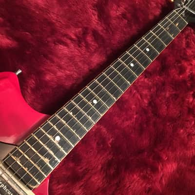 Orpheus Skurill 1960s "Red" Made in Brugalia Very Unique Guitar! image 5