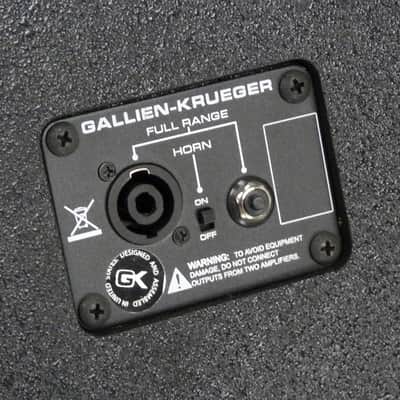 Gallien-Krueger CX Bass Amplifier Cabinet 2x10in 400 Watts 8 Ohms image 4