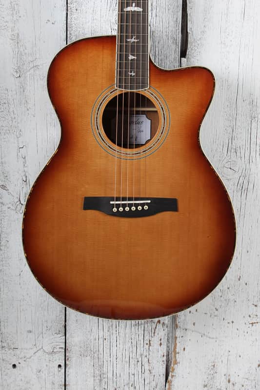 PRS Angelus SE A40E Acoustic Electric Guitar Tobacco Sunburst w Hardshell Case image 1