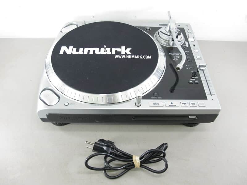 Numark X2 Hybrid Vinyl & CD / MP3 Direct Drive DJ Turntable Combo Unit image 1