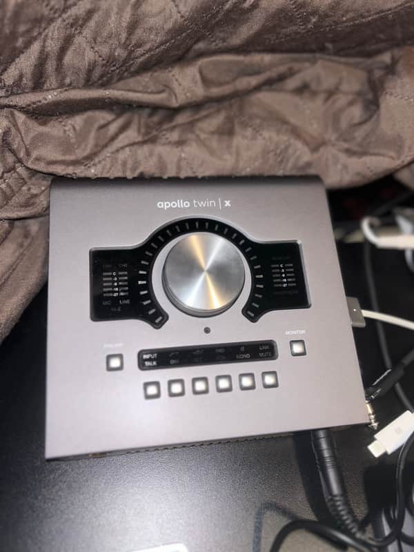 Universal Audio Apollo Twin X QUAD Heritage Edition Thunderbolt 3 Audio Interface 2020 - Present - Gray image 1