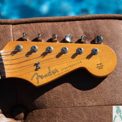 2004 Fender '62 Stratocaster Reissue ST62-70TX - Premium Alder Body & USA Texas Special PU's - Crafted in Japan - CIJ image 3