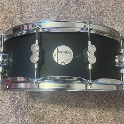 PDP Concept Maple Snare Drum - 5.5" x 14" - Satin Black image 1