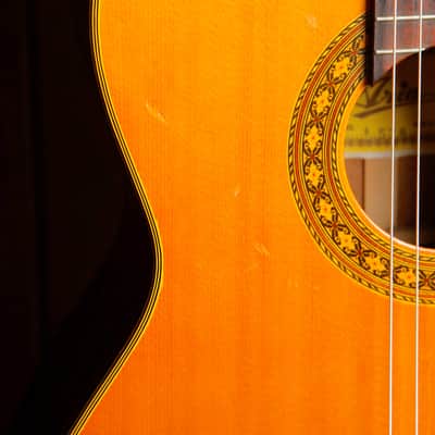 Aria A578 Classical Nylon String Acoustic Guitar Vintage MIJ Pre-Owned image 5