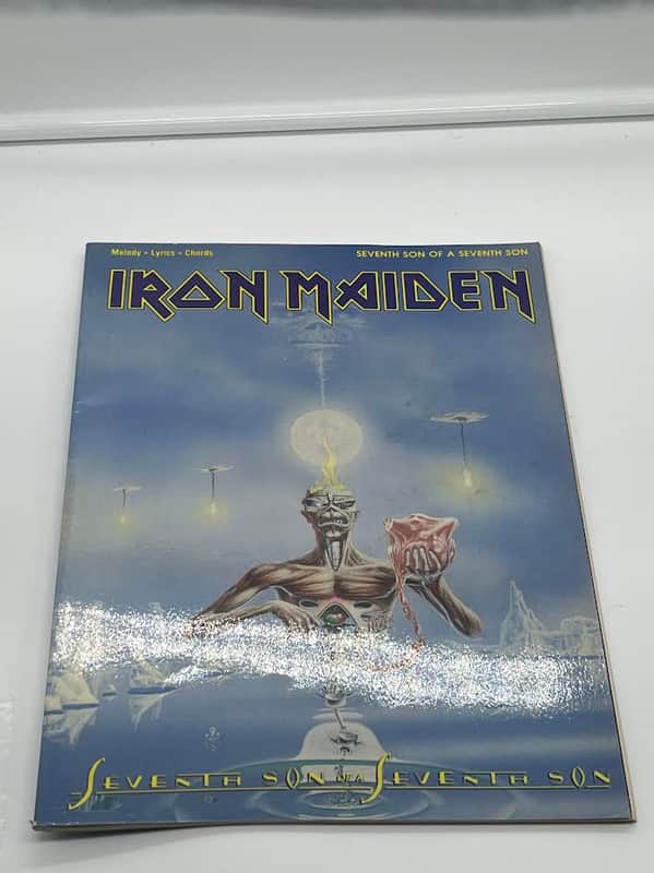 Hal Leonard Iron Maiden Seventh Son Of A Seventh Son Melody, Lyrics, and Chord Sheet Music Book