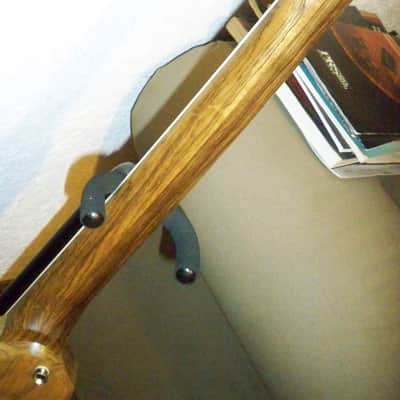 2024 USA Custom Shop Dunable Asteroid Flying V Black Limba Wenge Fretboard Hipshot 25.5 " Scale 7.6 lbs Coffin Case Hardware image 12