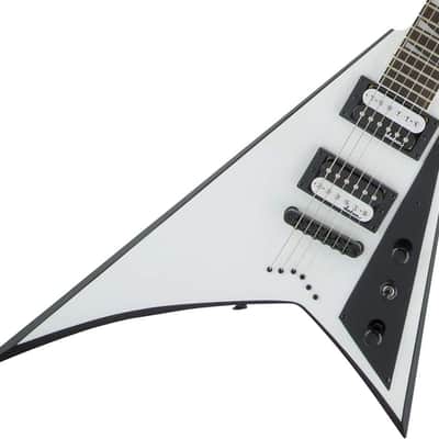 Jackson JS Series Rhoads JS32T - White with Black Bevels image 1