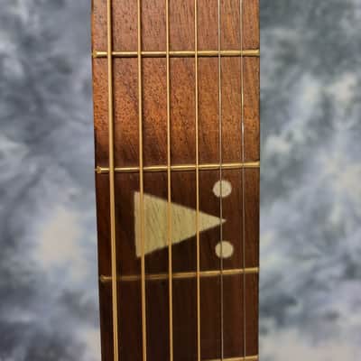 Vintage RARE 1963 US Strad Stella Parlor Guitar New Strings Pro Setup image 6