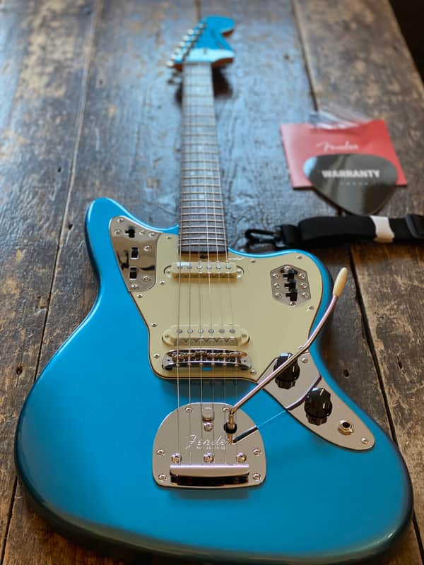 Fender Japan Limited Edition Traditional 60's Jaguar FSR Lake Placid Blue w/ MH Unplayed w/ Softcase & Docs MIJ