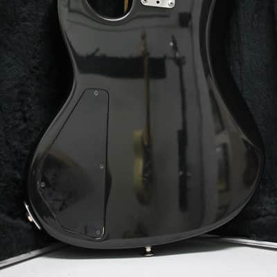 1993 Fender Jazz Bass Plus V 5-String Bass Black w/HSC image 4
