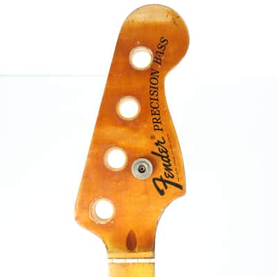 1970s Vintage Fender Precision Bass PBass Maple 4-Bolt NECK USA ~Honest RELIC~ Early-CBS image 9