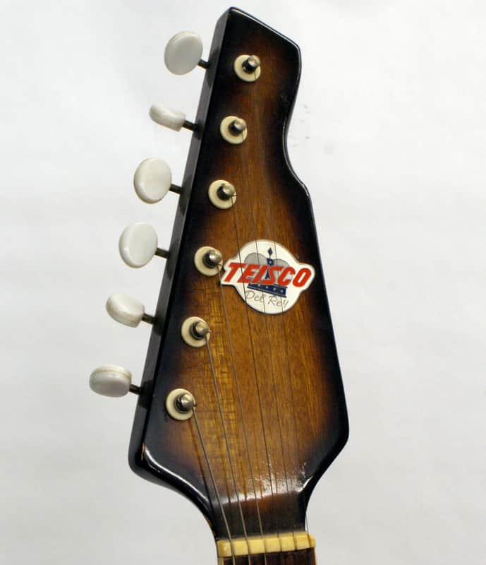 Vintage 1965 Teisco ET-300 Electric Guitar with 3 Gold Foil SS