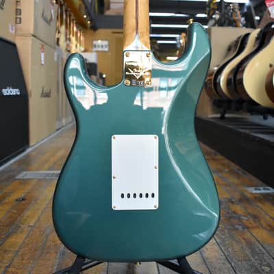 Fender Custom Shop Limited Run 1959 Stratocaster NOS Electric Guitar Sherwood Green Metallic w/Tweed Case image 3