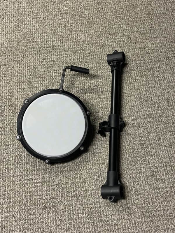 Alesis Nitro Max Single Zone Cymbal Pad, Long arm, Rack Bar and Mounts image 1