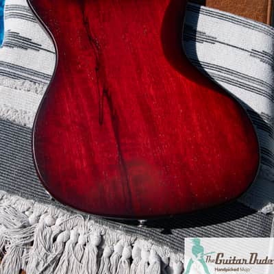 2026 Dunable Custom Shop Gnarwhal - Red/Black Burst - Pro Set Up w Perfect Frets/Action/Intonation! image 5