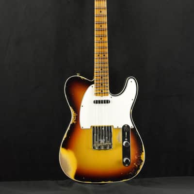 Fender Custom Shop '65 Tele Custom Heavy Relic - Faded 3 Color Sunburst image 2