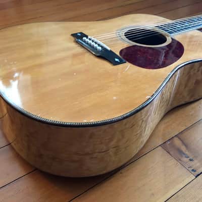 1970's B.C. Rich B30 Acoustic Guitar Dreadnought Made in USA Road Runner RRDWA Deluxe Wood Dreadnought Acoustic Case image 4