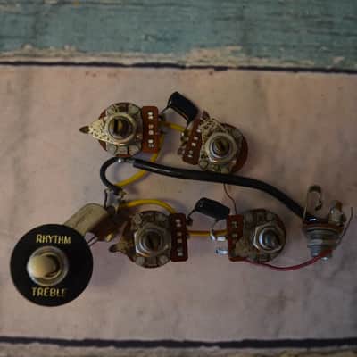 Vintage Original 73 Gibson SG Wiring Harness image 2