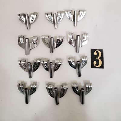 Generic Bass Drum Claws 85 In Total…1960s-1980s  - Chrome image 5