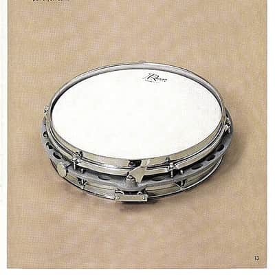 RARE Rogers Satellite Piccolo Snare Drum, Grey Cast Shell, Original Wires, 1970s -ALMOST LIKE NEW  / INSPECTED & TESTED image 10