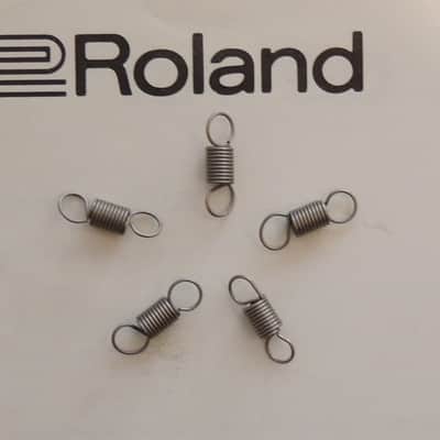 5 X Parts Keyboard Genuine ROLAND JUNO XP50 XP80 JV80 10000 KR etc short SPRING