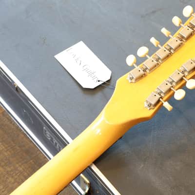 Vintage! 1967 Mosrite Celebrity XII 12-String Hollowbody Electric Guitar Blue + Case image 18