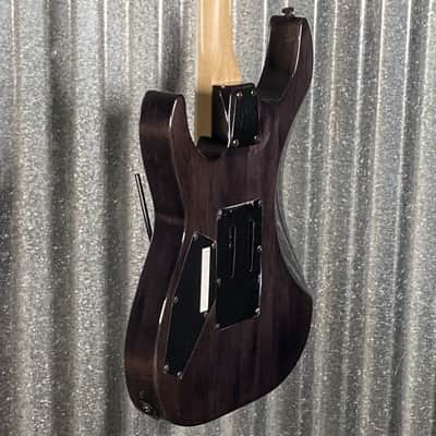 ESP LTD M-200 Flame Top See Thru Black Guitar M200FMSTBLK #0648 Used image 7