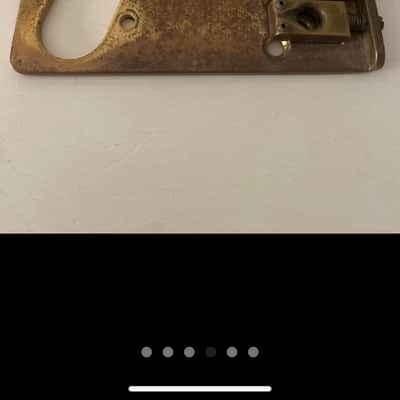 Schecter Telecaster Brass Bridge Andy Summers 1977 - Brass image 4