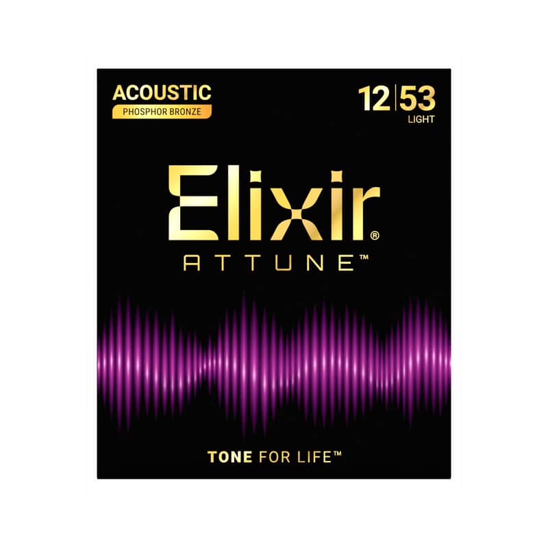 Elixir 21052 Acoustic Phosphor Bronze Attune Light 12-53 image 1