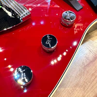 Gretsch G6199 Billy-Bo Jupiter Thunderbird Electric Guitar Firebird Red (SN: JT24051534) image 9