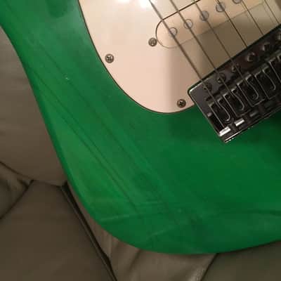 Johnson by Axl JS-800 Strat Copy Green image 4