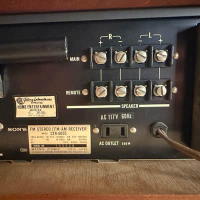 Sony FM Stereo/FM- AM Receiver Model STR-6055, Wood Casing! Tested Beautiful🔥🎶 image 12